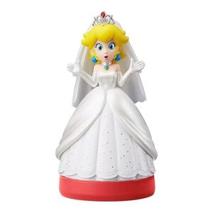 PEACH - WEDDING DRESS (SUPER MARIO SERIES) AMIIBO - PRE-OWNED, PLS READ!